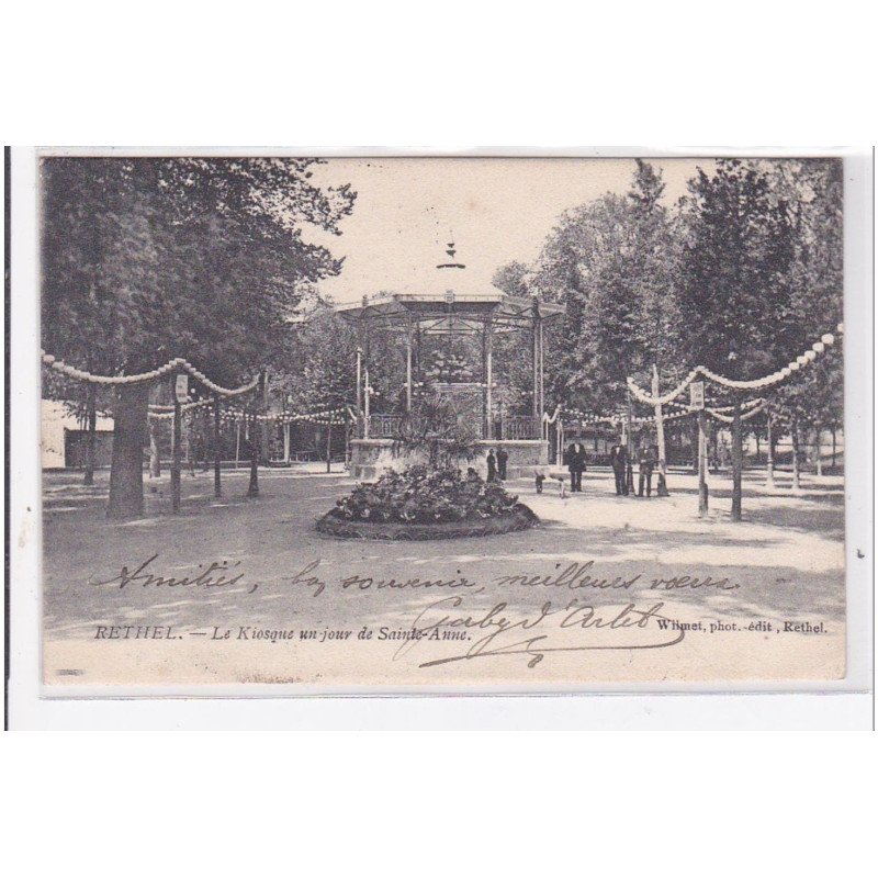 RETHEL : le kiosque un jour de ste-anne - tres bon etat
