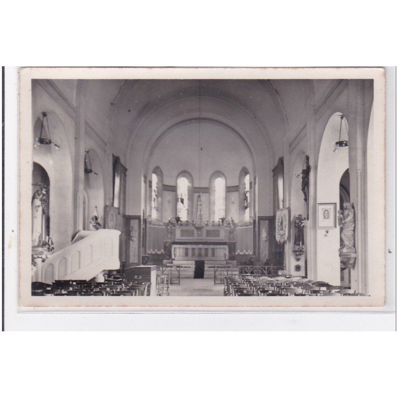 HERPY L'ARLESIENNE : interieur de l'eglise - tres bon etat