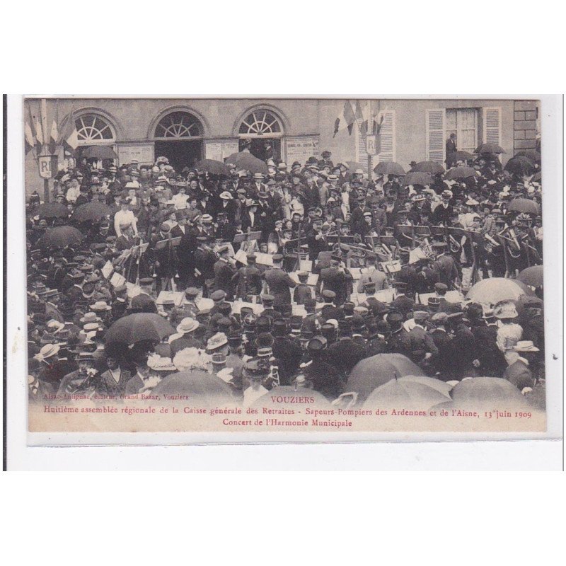 VOUZIERS : huitieme assemblée régionale de la caisse generale - tres bon etat