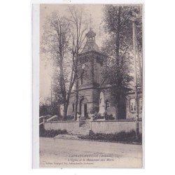 LAFRANCHEVILLE : l'eglise et le monument aux morts - tres bon etat