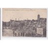 RETHEL : en ruines, pendant l'occupation, la place de la republique et l'hotel de ville - tres bon etat