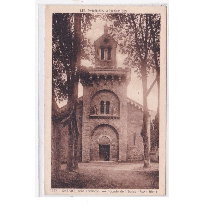 SABART : facade de l'eglise - tres bon etat