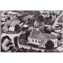 HERPY-L'ARLESIENNE : l'eglise, vue aerienne - tres bon etat