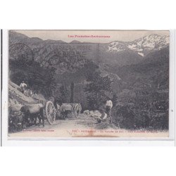 VICDESSOS : la vallée de suc, une carriere de sable - etat