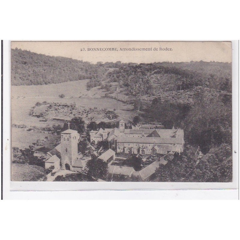 BONNECOMBE : arrondissement de rodez - etat (dechirure)