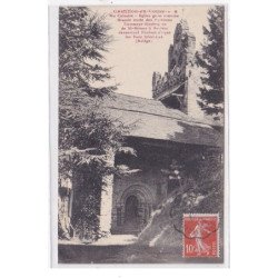 CASTILLON-en-COUSE : au calvaire, eglise galo romaine grande route des pyrenees tramway electrique - tres bon etat