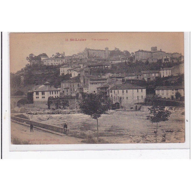 St-LIZIER : vue generale - tres bon etat