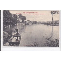 St-GIRONS : les bords du salat, l'usine electrique de l'ariai - tres bon etat