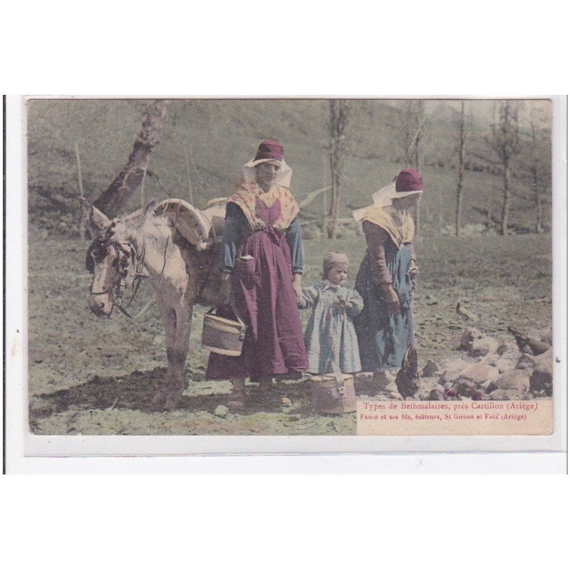 CASTILLON : types de bethmalaises - tres bon etat