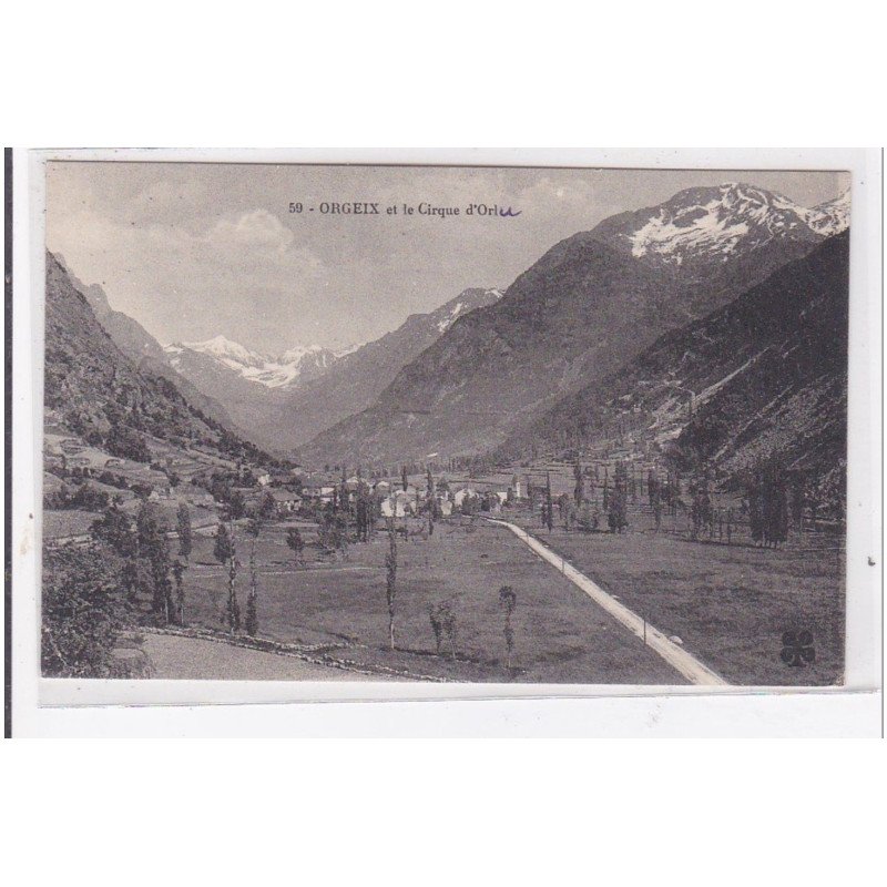 ORGEIX : le cirque d'orlu - tres bon etat