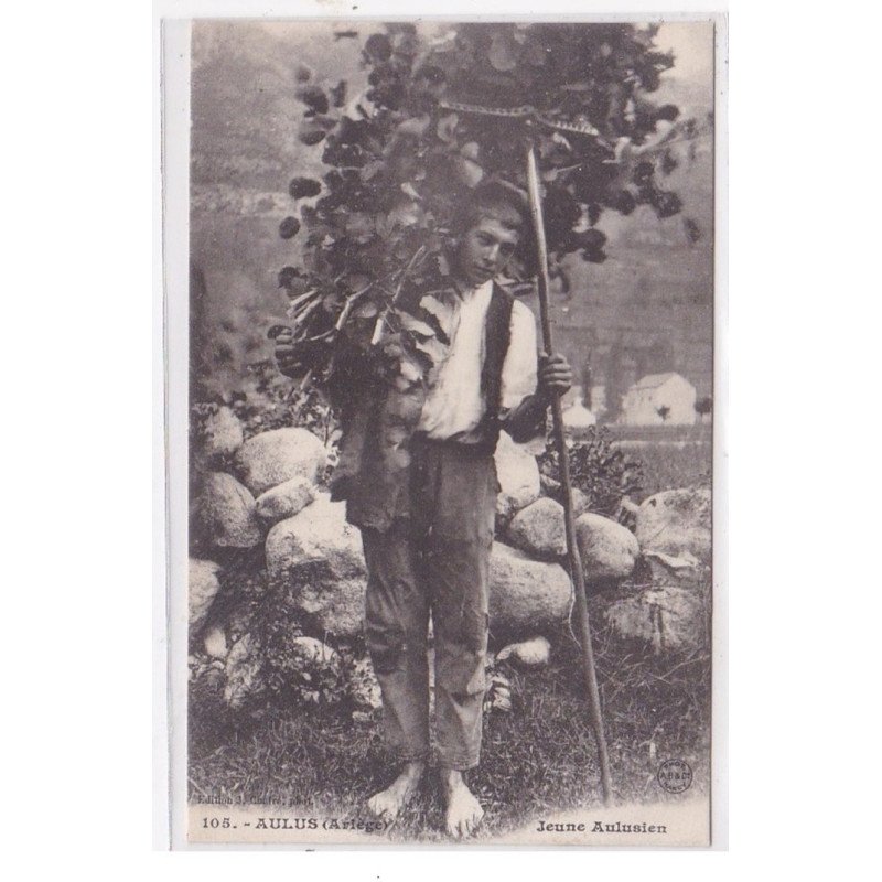 AULUS : jeune aulusien - tres bon etat