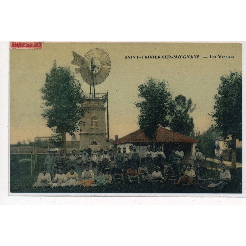SAINT-TRIVIER-sur-MOIGNANS : les vanniers - tres bon etat