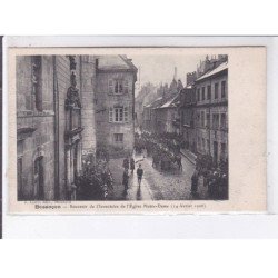 BESANCON: souvenir de l'inventaire de l'église notre-dame 1906 - très bon état