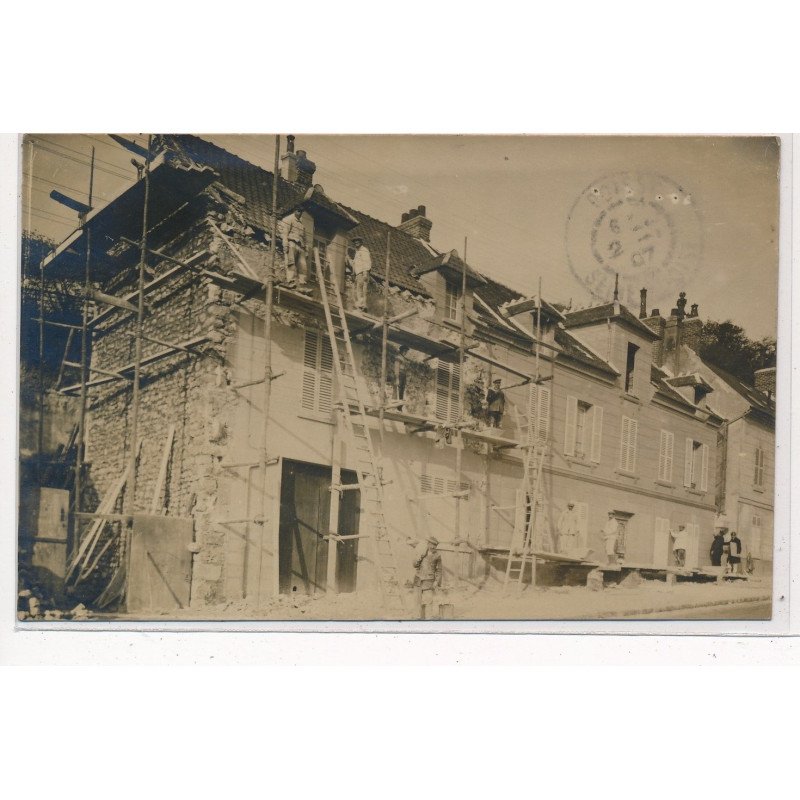 BONNIERES-sur-SEINE : ouvriers du batiment - tres bon etat
