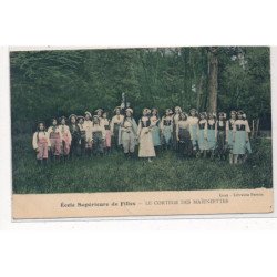 HAUTE SAONE : ecole superieure de filles, le cortege de maienzettes - tres bon etat