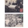 NANTES - CHANTENAY : lot de 2 cpa dont une carte photo des papeteries GOURAUD vers 1910 - très bon état
