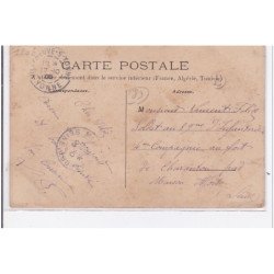 Carte postale publicitaire pour le loueur de voiture Renvoyzé à PIFFONDS (attelage - chevaux) - très bon état