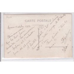 MERVANS : carte photo de la lunetterie horlogerie bijouterie en 1927 - très bon état