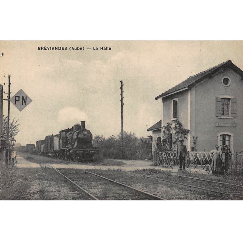 BREVIANES : la halte - tres bon etat