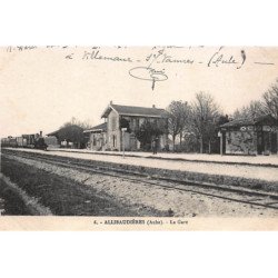 ALLIBAUDIERES : la gare - etat