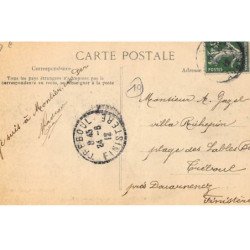 BRIENNE-le-CHATEAU : grand salon (chateau) - tres bon etat