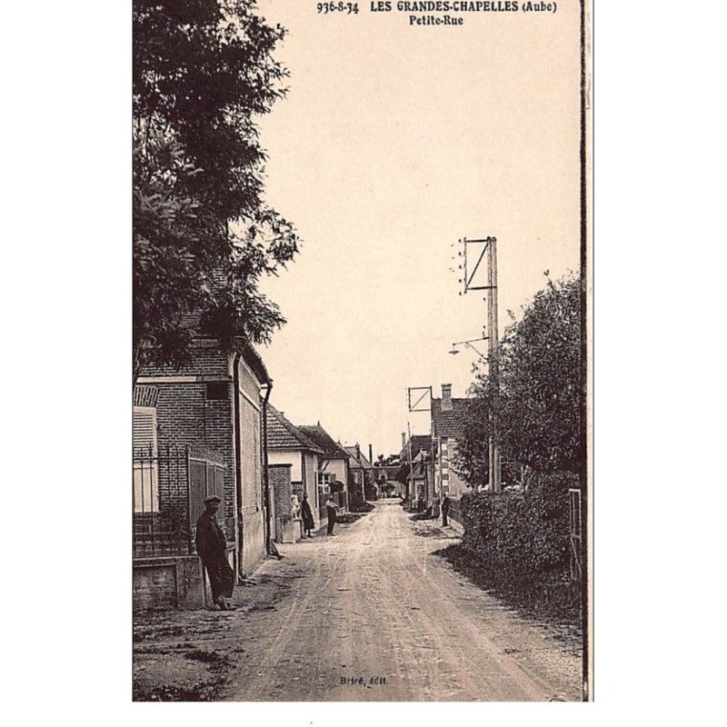 LES GRANDES-CHAPELLES : petite-rue - tres bon etat