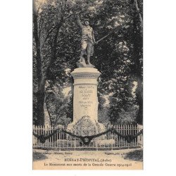 ROSNAY-L'HOPITAL : le monument aux morts de la grande guerre 1914-1918 - tres bon etat
