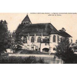 ROSNAY-L'HOPITAL : l'eglise monument historique cote de la voire - etat