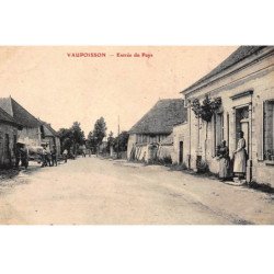 VAUPOISSON : entrée du pays - tres bon etat