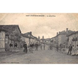 St-LEGER-SOUS-BRIENNE : la grand'rue - tres bon etat