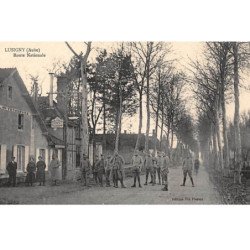 LUSIGNY : route nationale - tres bon etat