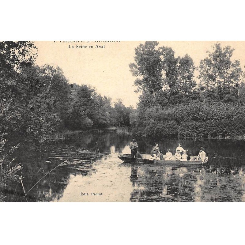 VALLANT-St-GEORGES : la seine en vala - tres bon etat
