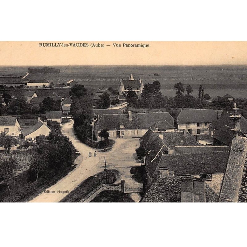 RUMILLY-les-VAUDES : vue panoramique - tres bon etat