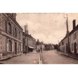 VENDEUVRE-sur-BARSE : la grande rue la poste - etat