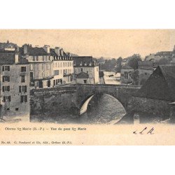 ORLONS-Ste-MARIE : vue du pont ste-marie - tres bon etat