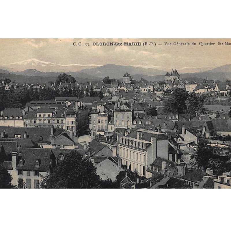 ORLONS-Ste-MARIE : vue generale du quartier ste-marie - tres bon etat