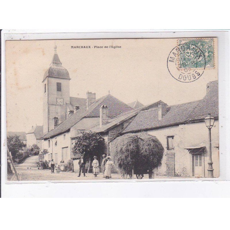 MARCHAUX: place de l'église - très bon état