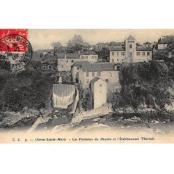 ORLONS-Ste-MARIE : les fontaines du moulin et l'etablissement thermal - tres bon etat