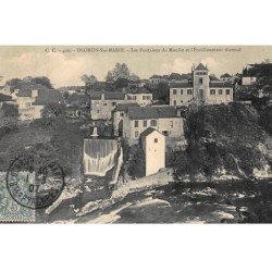 ORLONS-Ste-MARIE : les fontaines du moulin et l'etablissement thermal - tres bon etat
