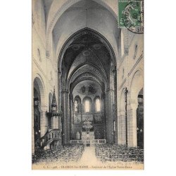 ORLONS-Ste-MARIE : interieur de l'eglise notre-dame - tres bon etat