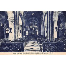 ORLONS-Ste-MARIE : interieiur de l'eglise ste-croix (monument historique) - tres bon etat