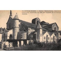 ORLONS-Ste-MARIE : eglise ste-croix monument historique construite en 1080 par centule IV - tres bon etat