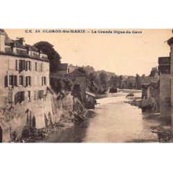 ORLONS-Ste-MARIE : la grande digue du gave - tres bon etat