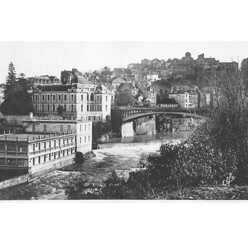 ORLONS-Ste-MARIE : le pont ste-claire et quartier ste-croix - tres bon etat