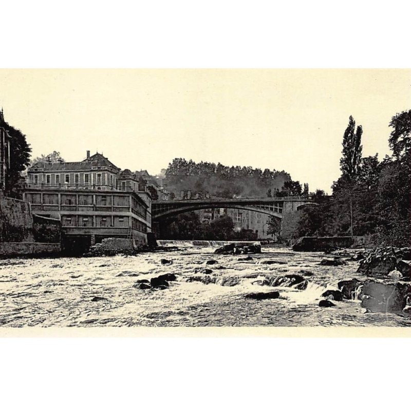 ORLONS-Ste-MARIE : le gave au pont st-clair le barrage - tres bon etat ORLONS-Ste-MARIE : le gave au pont st-clair le barrage - tres bon etat