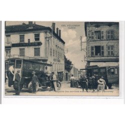 PELUSSIN : departs des services automobiles pour chavanay (autobus) - etat