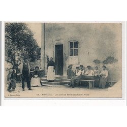 AMEYZIEU : une partie de boules chez la mere prusse - etat