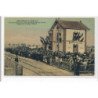 BERGERES-les-VERTUS : inauguration de la gare de bergeres-les-vertus, depart du cortege officiel(toillée)- tres bon etat