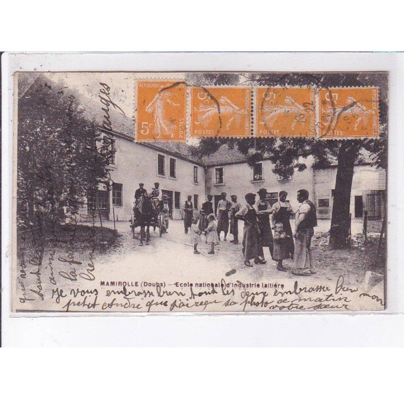MAMIROLLE: école nationale d'industrie laitière - très bon état