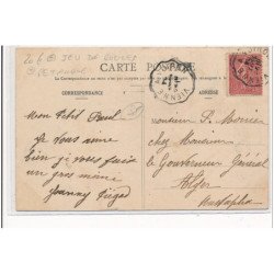 CHAMPIER : place de l'eglise, jeu de boules, petanque - tres bon etat